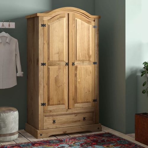 Mexican pine triple wardrobe deals
